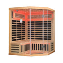 Aura Premium Canadian Hemlock Pentagonal Indoor Infrared Sauna Room With Glass Front (SAK98673)