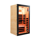 Thermora Solara Single-Person Chilean Pine Infrared Sauna Cabin (SAK57926) by SAKSBY WHOLESALE