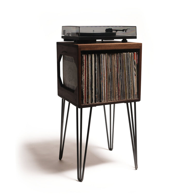 The Zenith Tallboy - Vinyl Record Storage Turntable Stand