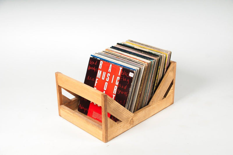 The Milk Crate Alternative: 12" Vinyl Record Storage