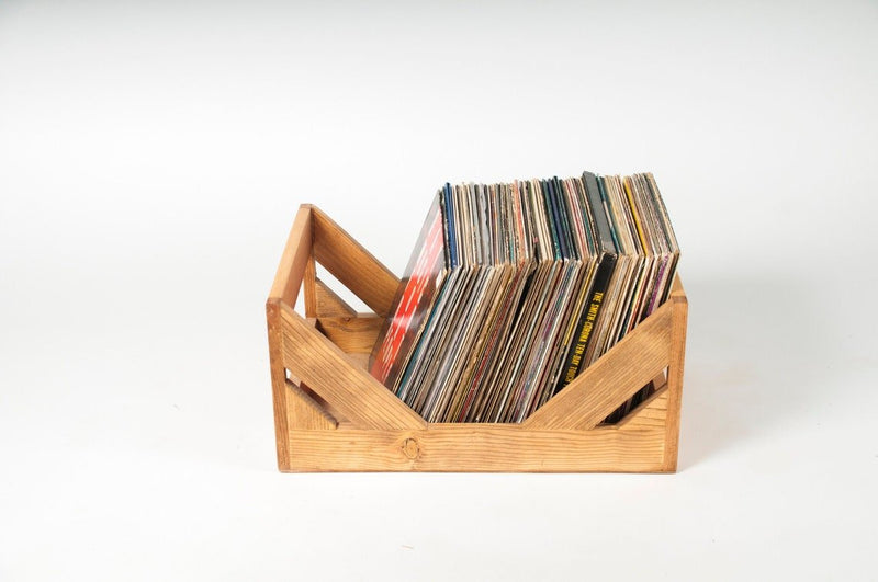 The Milk Crate Alternative: 12" Vinyl Record Storage