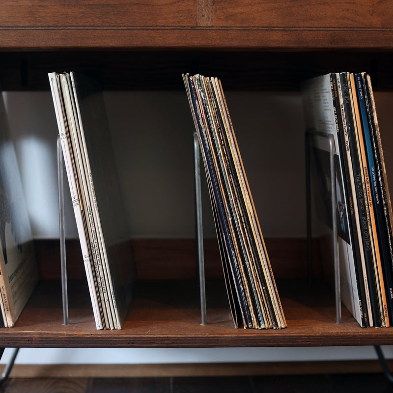 The Zenith Tallboy - Vinyl Record Storage Turntable Stand