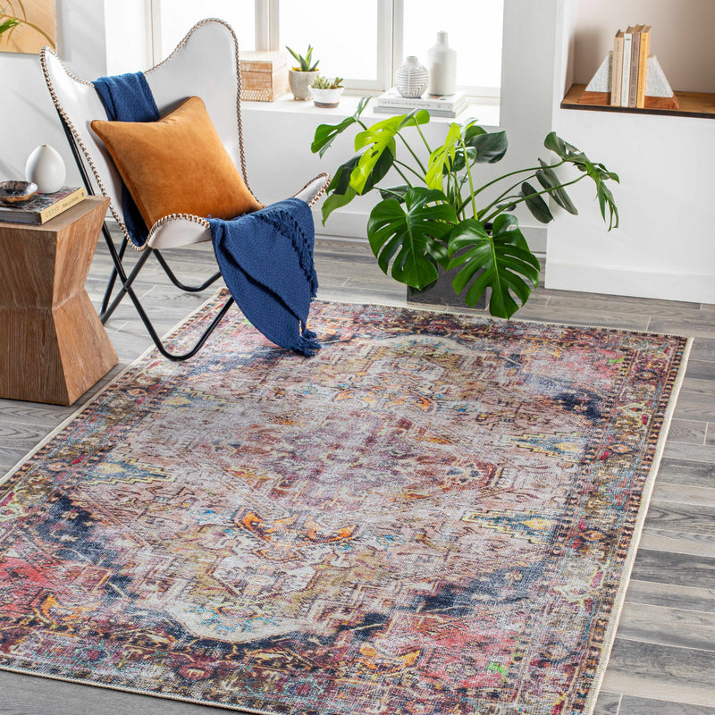 Monching Washable Area Rug - Clearance