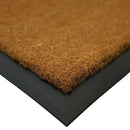 Custom Sized Vinyl Back Natural Coco Coir Entrance Mats