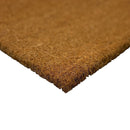 Custom Sized Vinyl Back Natural Coco Coir Entrance Mats