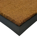 Custom Sized Vinyl Back Natural Coco Coir Entrance Mats