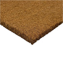 Custom Sized Vinyl Back Natural Coco Coir Entrance Mats