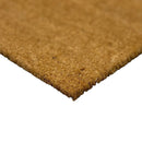 Custom Sized Vinyl Back Natural Coco Coir Entrance Mats