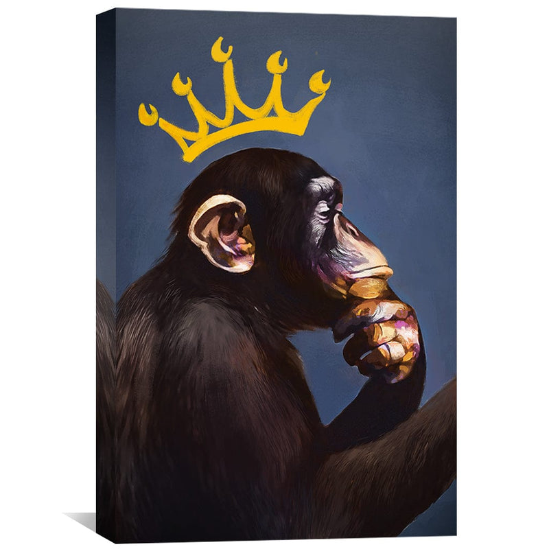 Thinking Primate Canvas