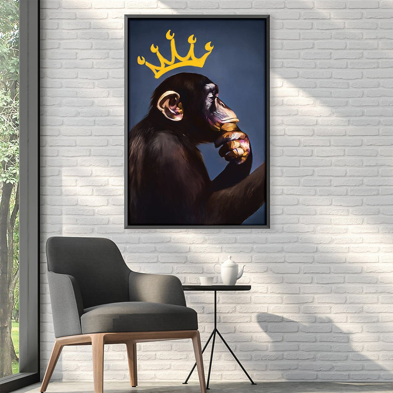 Thinking Primate Canvas