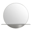 James Martin Platform 24" Mirror, Brushed Nickel
