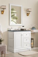 James Martin De Soto 36" Single Bathroom Vanity, Bright White