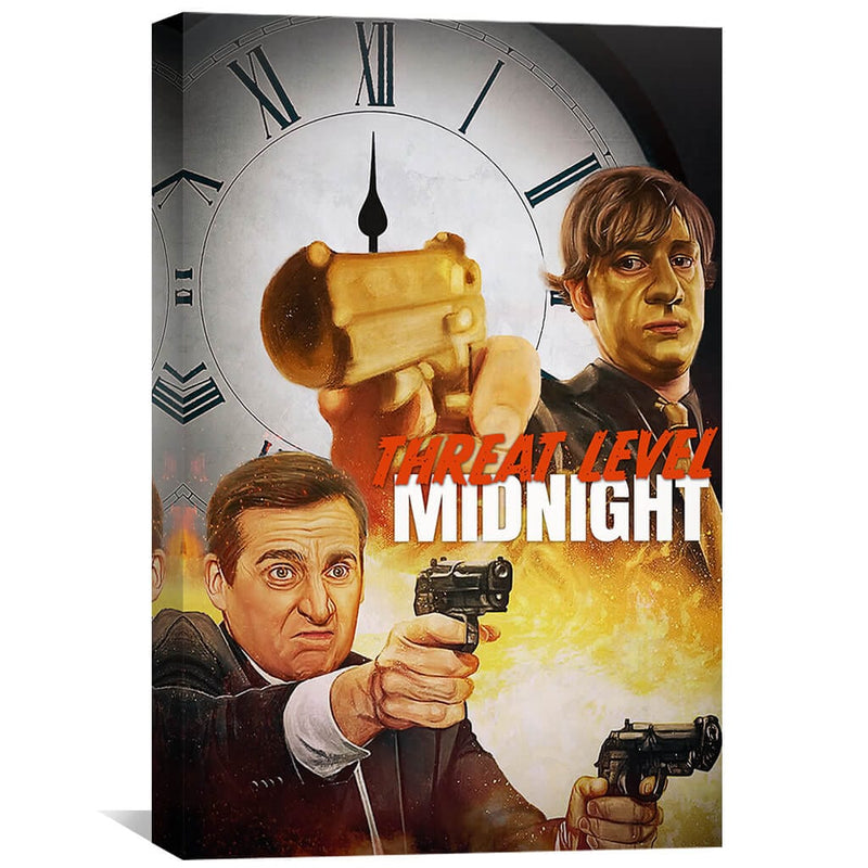 Threat Level Midnight Canvas