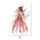 Three Gowns Canvas