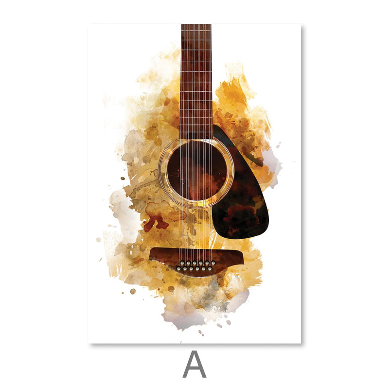 Three Guitarists Canvas