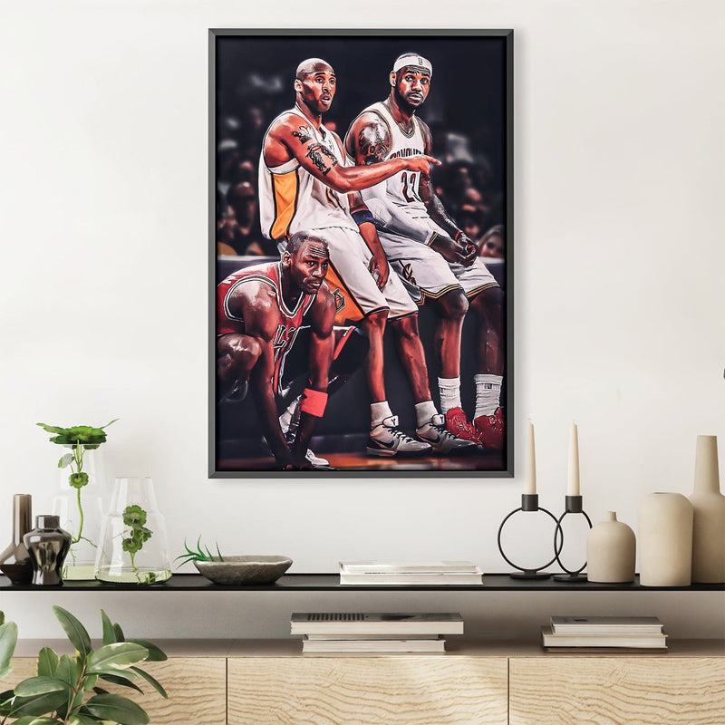 Three Legends Canvas