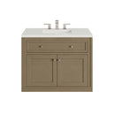 James Martin Chicago 36" Single Bathroom Vanity, Walnut Whisper