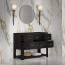 James Martin Lucian 48" Single Bathroom Vanity, Carbon Oak