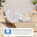 Cotton Velour Beach Towel - Maui Collection by Great Bay Home
