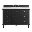 James Martin Lorelai 48" Single Bathroom Vanity, Black Onyx