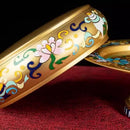 GobekUsa Cloisonné Manda Pan Eight Auspicious Tea Pan