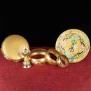 GobekUsa Cloisonné Manda Pan Eight Auspicious Tea Pan