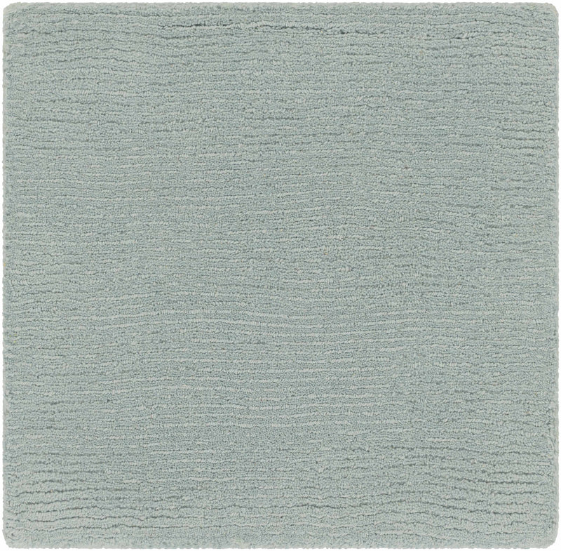Brockton Solid Dusty Sage Wool Rug