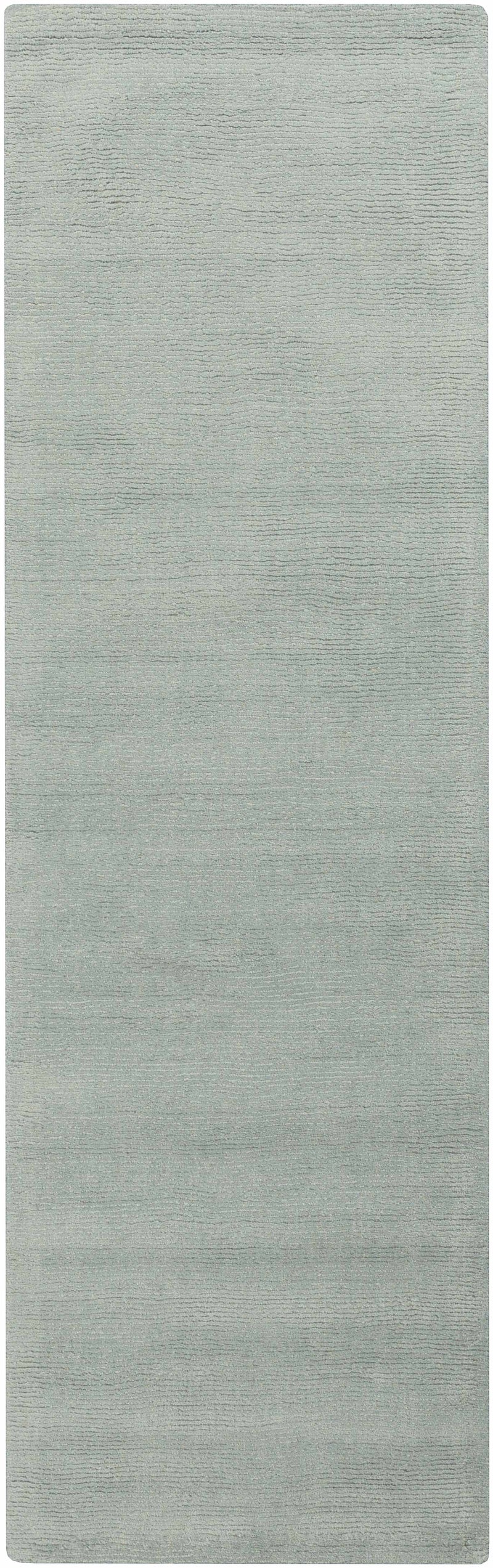 Brockton Solid Dusty Sage Wool Rug