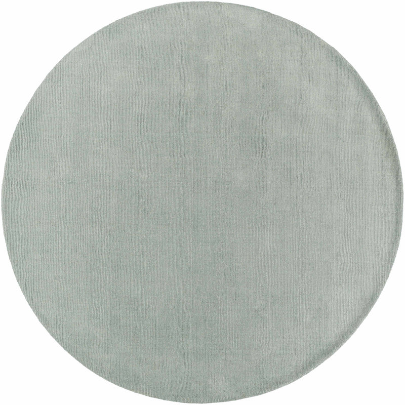 Brockton Solid Dusty Sage Wool Rug