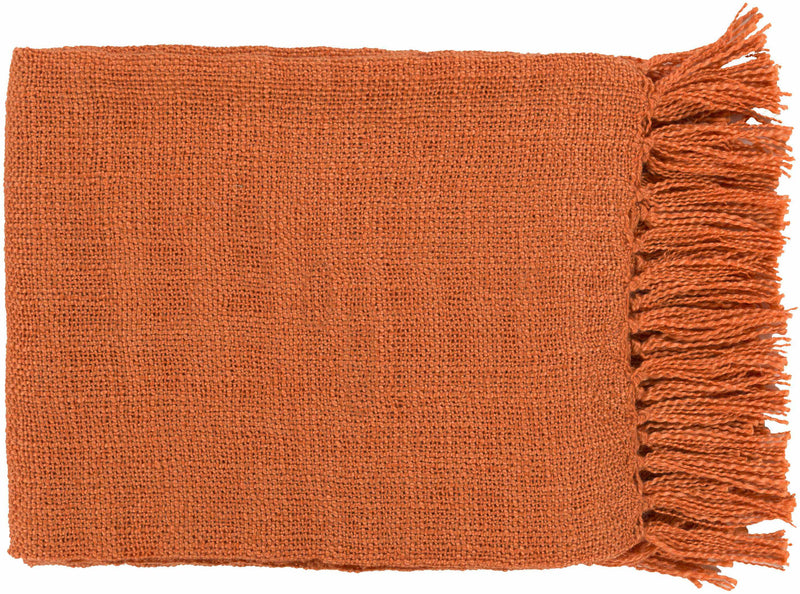 Gleisdorf Burnt Orange Throw