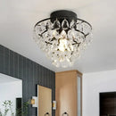 GobekUsa Crystal LED Chandelier Ceiling Lamp for Living Dining Room Decor