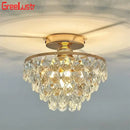 GobekUsa Crystal LED Chandelier Ceiling Lamp for Living Dining Room Decor