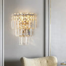 GobekUsa Crystal Wall Lamp: Elegant Living Room Bedroom Design Lighting