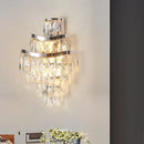 GobekUsa Crystal Wall Lamp: Elegant Living Room Bedroom Design Lighting