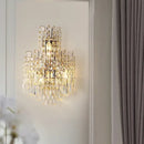 GobekUsa Crystal Wall Lamp: Elegant Living Room Bedroom Design Lighting