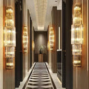 GobekUsa Crystal Wall Lamp: Elegant Lighting for Luxury Hotel, Club, Villa, Living Room, Office, Banquet