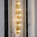 GobekUsa Crystal Wall Lamp: Elegant Lighting for Luxury Hotel, Club, Villa, Living Room, Office, Banquet