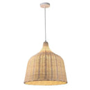 GobekUsa Bamboo Weaving LED Pendant Lights for Home Decor and Dining Room