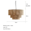 GobekUsa Hemp Rope Wall Lamp for Bedroom and Living Room