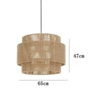 GobekUsa Hemp Rope Wall Lamp for Bedroom and Living Room