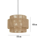 GobekUsa Hemp Rope Wall Lamp for Bedroom and Living Room