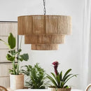 GobekUsa Hemp Rope Wall Lamp for Bedroom and Living Room