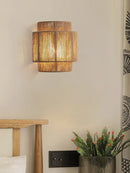 GobekUsa Hemp Rope Wall Lamp for Bedroom and Living Room