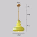 GobekUsa Glass Pendant Lights Ceiling Suspension for Kitchen Island Bedroom Living Dining Room