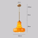 GobekUsa Glass Pendant Lights Ceiling Suspension for Kitchen Island Bedroom Living Dining Room