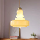 GobekUsa Glass Pendant Lights Ceiling Suspension for Kitchen Island Bedroom Living Dining Room