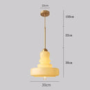 GobekUsa Glass Pendant Lights Ceiling Suspension for Kitchen Island Bedroom Living Dining Room