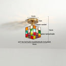 GobekUsa Glass LED Ceiling Lights Modern Art Decor for Home Living Room Lighting