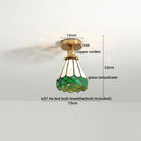 GobekUsa Glass LED Ceiling Lights Modern Art Decor for Home Living Room Lighting
