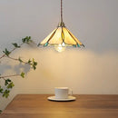 GobekUsa Glass Copper LED Pendant Lamp for Dining Room, Nordic Modern Hanging Light Fixtures